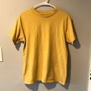 Brandy Melville Yellow Tee